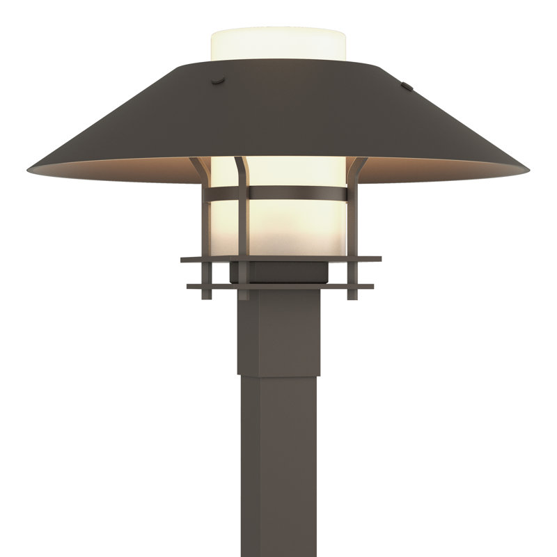 Henry 1 - Light 15.8" H Hardwired Lantern Head, Frosted, Coastal Dark Smoke, Coastal Dark Smoke