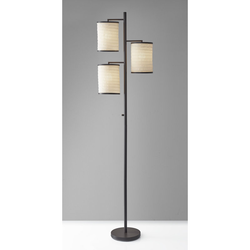 Deroche 188cm Antique Bronze Tree Floor Lamp