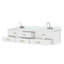 Meuble-lavabo double 84 po X P 22 po D, plateau en marbre de culture et ensemble de robinet-1320363760-1320363762-1320363765