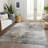 Machine Washable Indoor/Outdoor Cinead ACN1671 Ivory Rug-104403533
