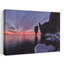 Twilight Sea Stacks Colorful Dramatic Serene Coastal Landscape Wall Art Print 1 Piece Wrapped Canvas Wall Art-1294977418