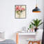 Giclée encadrée abstraite, bouquet de roses, design par Carol Robinson-907588343-907588337
