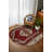 Kaia Collection Digital Print Cotton-Polyester Burgundy Oriental Rug-851005697