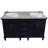 Pompano 61'' Double Bathroom Vanity with Top-1789268824-1789268825