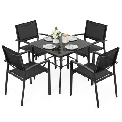 Patio Dining Set Table,