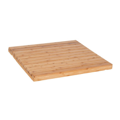 Plateau de table en bambou 36 po x 36 po