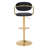 Upholstered Adjustable Height Counter Stool with Metal Frame-364755171-364755168