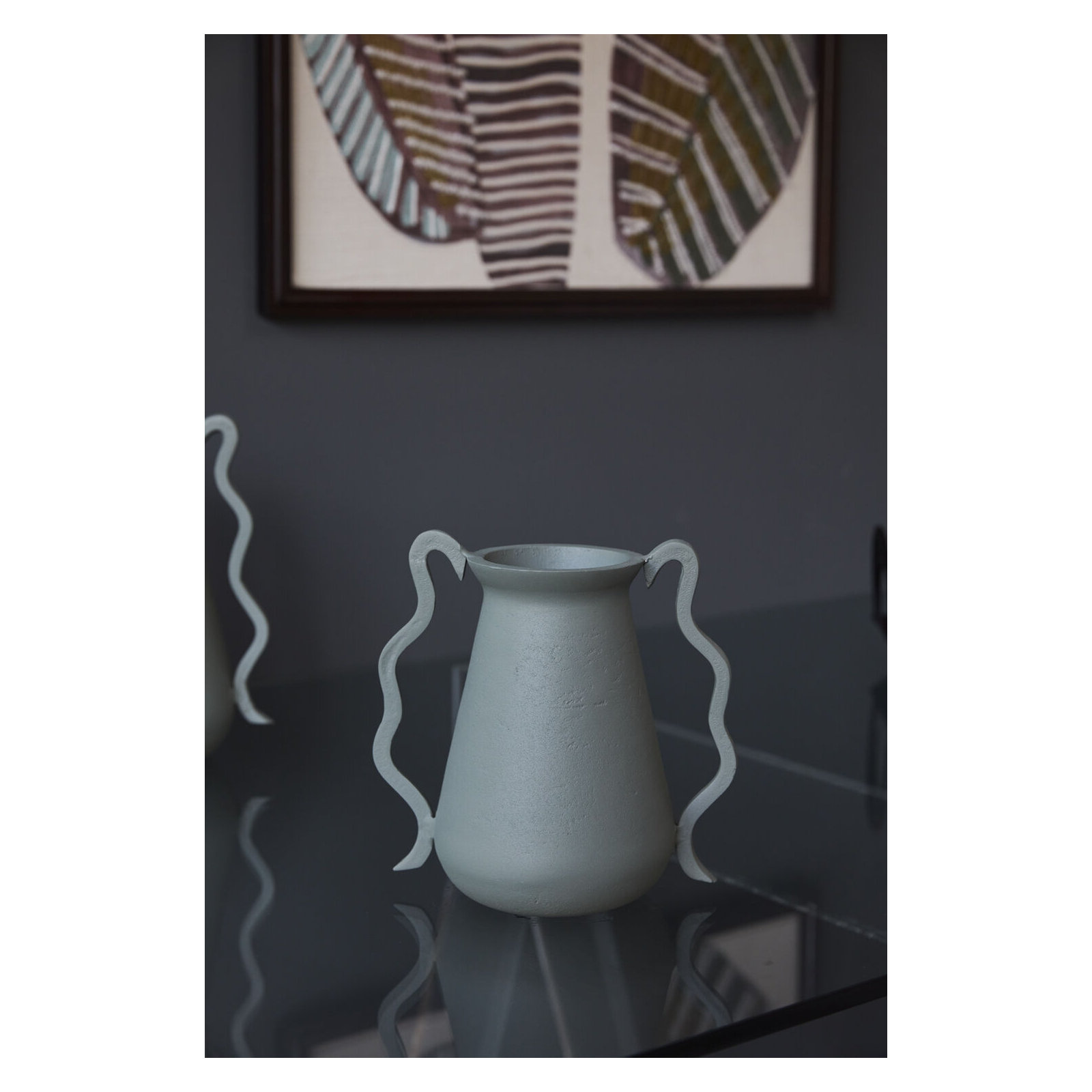 8.5'' Metal Table Vase