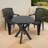 Tivoli Bistro Table with 2  Chairs Garden Set-1165331690