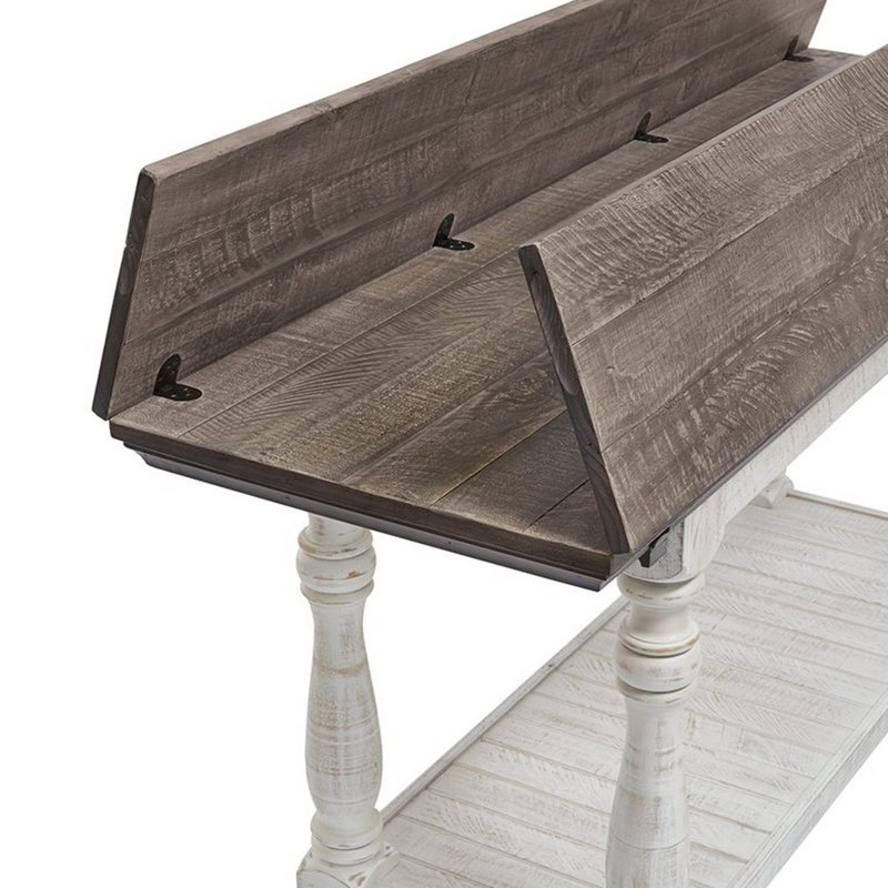 Caylah 60.13'' Solid Wood Console Table