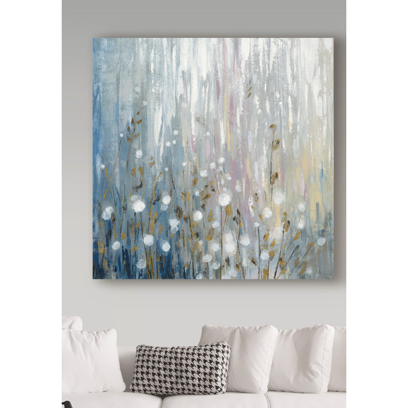 "Les Branches de janvier" par Silvia Vassileva, reproduction sur toile, H 18 po x l 18 po x P 2 po