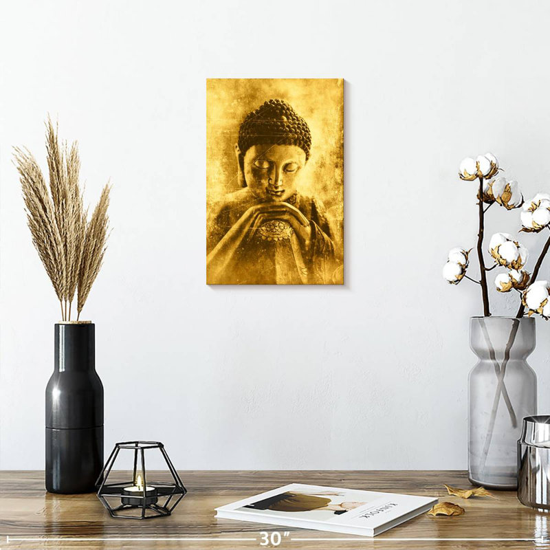 Leisha Textured Buddha, 12" H x 8" W