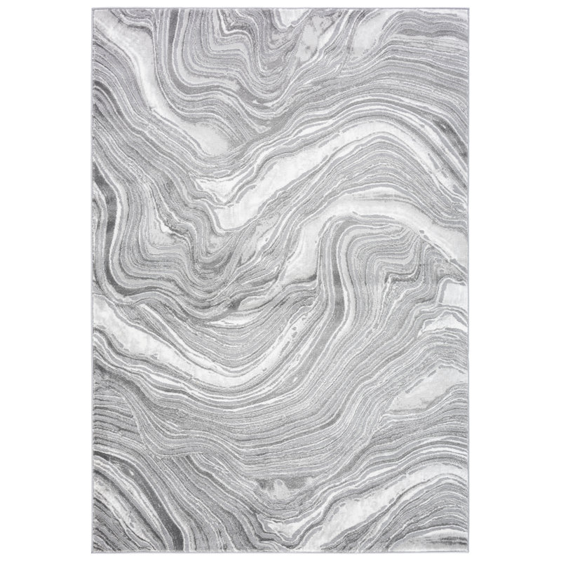 Meadow 500 Performance Abstract Rug, Rectangle 9' x 12'