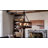 Liahona 23.6 in. 6-Light Dimmable Drum Solid Wood Caged Chandelier with Metal Accents-792915773
