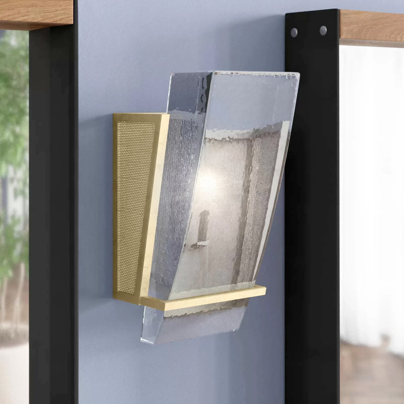 Crownstone 1 - Light Flush Mounted Sconce, Silver