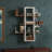 Asymmetrical Cubby Wall Display Shelf