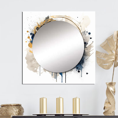 Grand miroir mural carré Gereline - Minimalisme