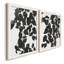 Silhouette de Pothos I - ensemble de 2 peintures sur toile encadrées-1899658892-1899658891