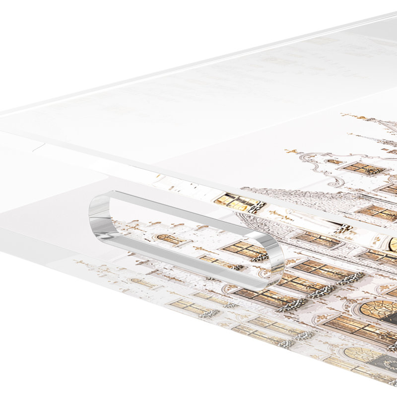 Acrylic Decorative Tray, 17"W x 10.5"D