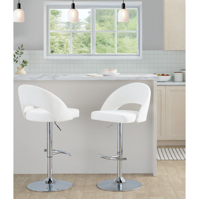 Adjustable Barstool with Swivel