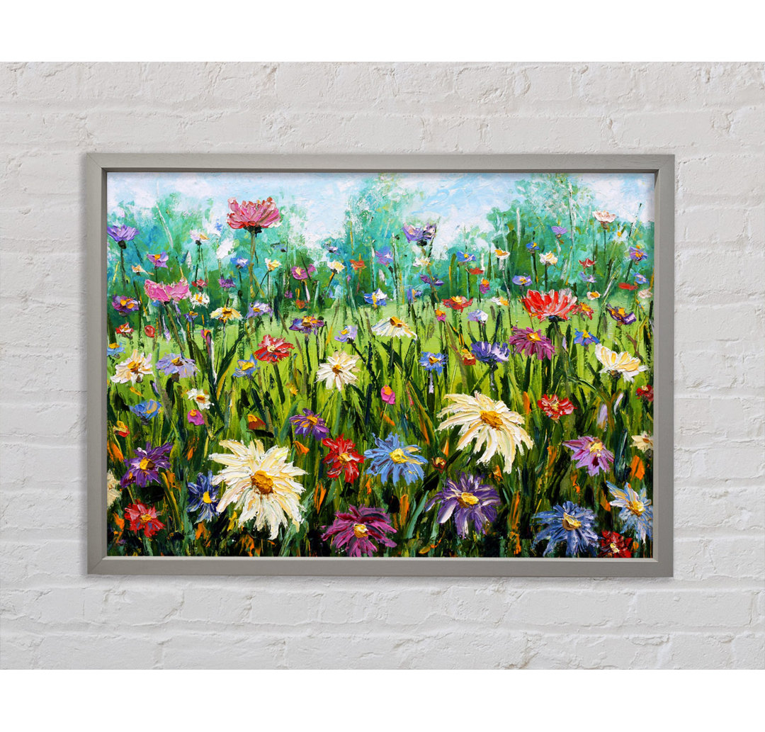 Lovely Spring Flowers Art - Einzelne Bilderrahmen Kunstdrucke auf Leinwand