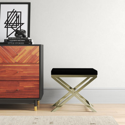 Tabouret d'appoint en bois massif Andriesse