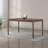 Capri Rectangular Dining Table with Sleek Modern Frame-846913183