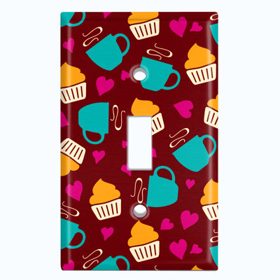 Plaque murale Cupcake Heart
