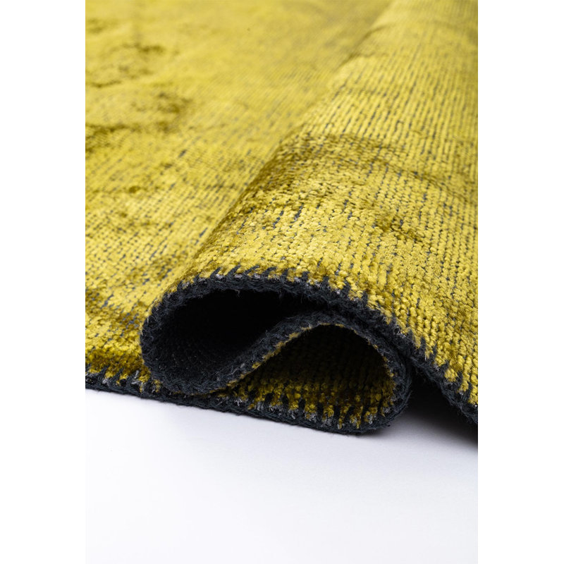 Rapture Area Rug in Green, Rectangle 9' x 12'