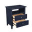 Table de chevet 2 tiroirs Weston-74663299