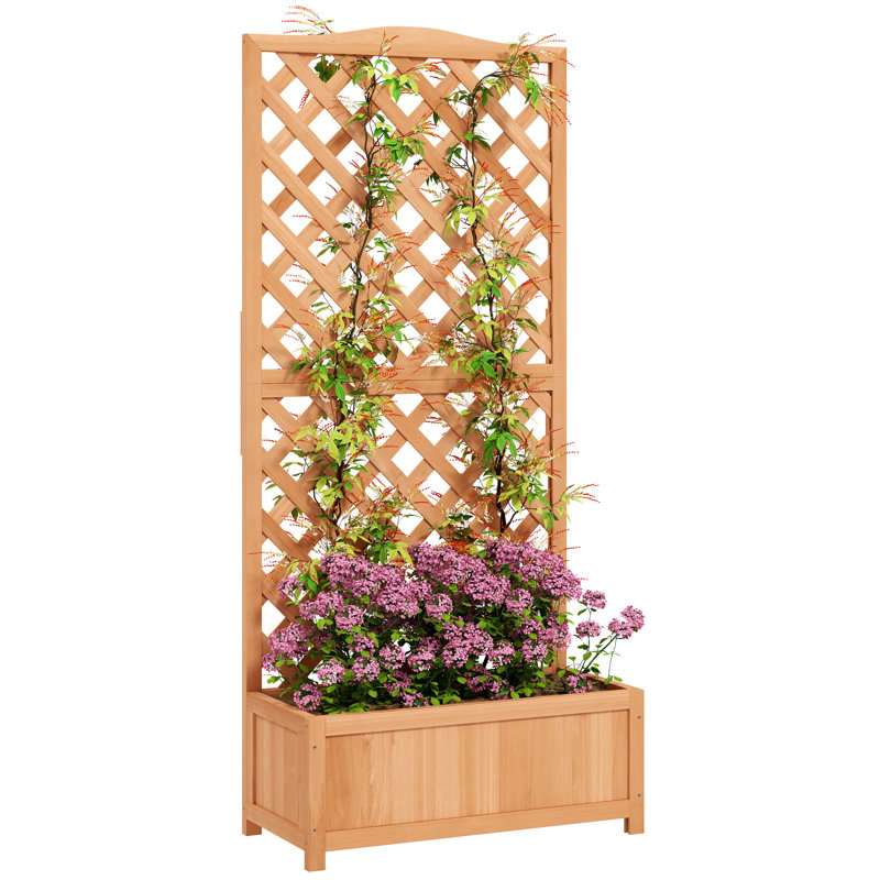 Wood Raised Garden Bed