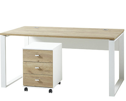 2 Piece Writing Desk Office Set