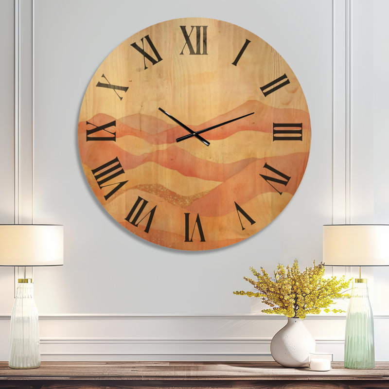 Horloge murale Scenic, Surdimensionné