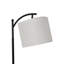 157cm Gloss Torchiere Floor Lamp