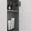 Recessed Framed 2 of Doors Medicine Cabinet with Adjustable Shelves-1985260955