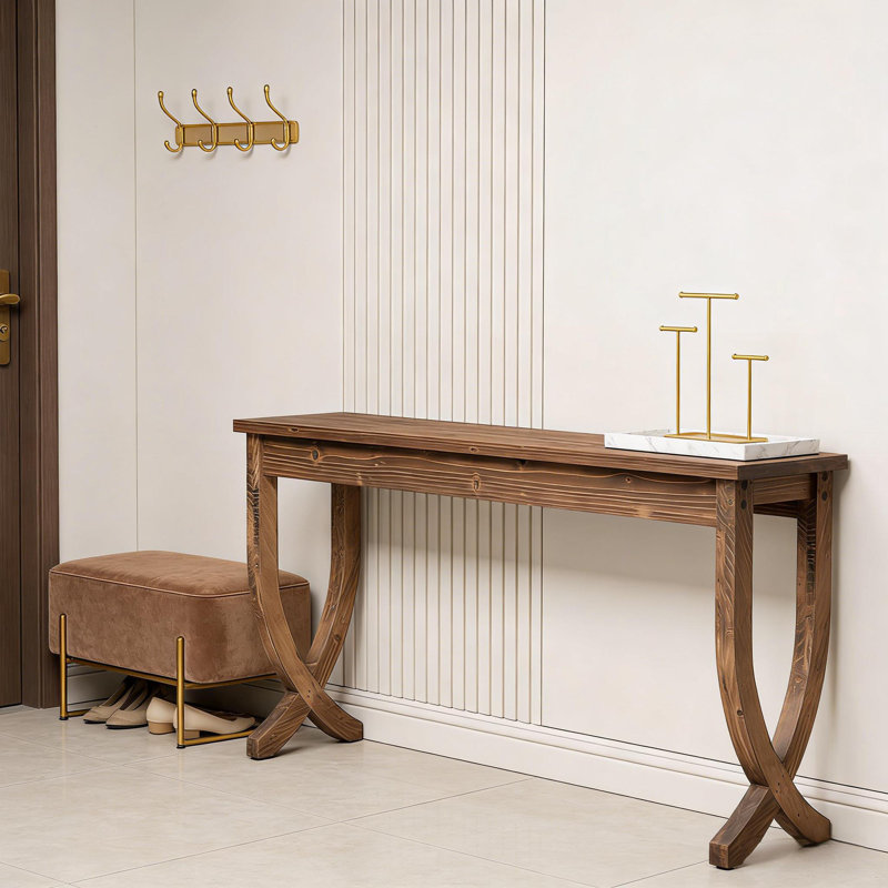 Console d'entrée rustique - Organisateur élégant et tablette de présentation | Idée de cadeau
