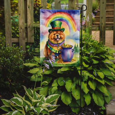 Double Sided 15.5'' H x 11.25'' W Polyester St Patrick's Day Garden Flag