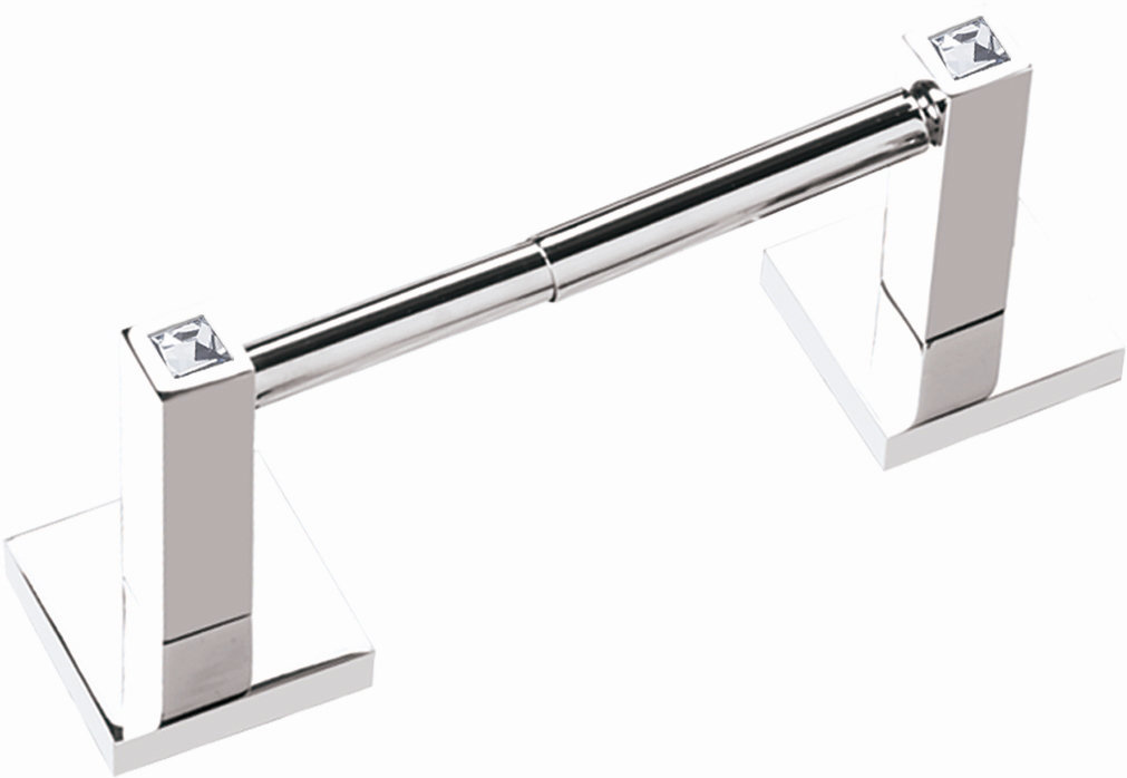 Swarovski Crystal Wall Mounted Toilet Paper Holder Alno Inc 