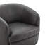 Fauteuil demi-tonneau en cuir Marcy Geniue-2097561555-2089390770