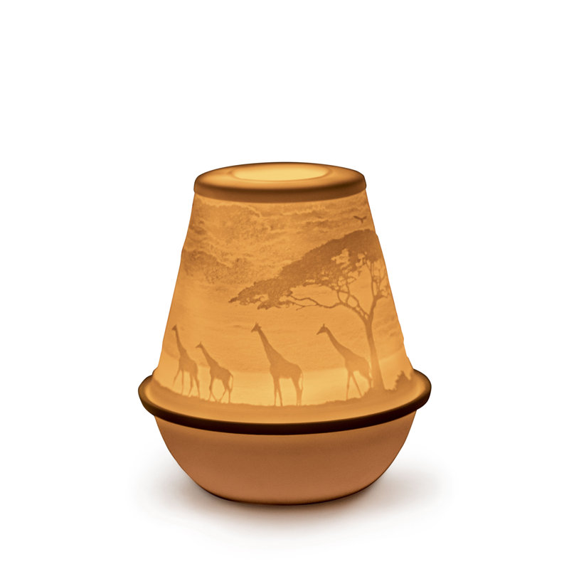 Lampe de fantaisie africaine 4,33 po Savannah