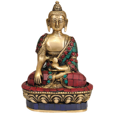 Lord Bouddha dans le Bhumisparsha Mudra