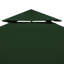 Abri de jardin en polyester avec revêtement en PVC 9,8 x 13,1 pi-124343149
