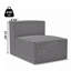 Hershberger-Canapé du milieu-Gris-3/5-914847382