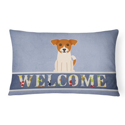  Coussin Jack Russell Terrier Welcome