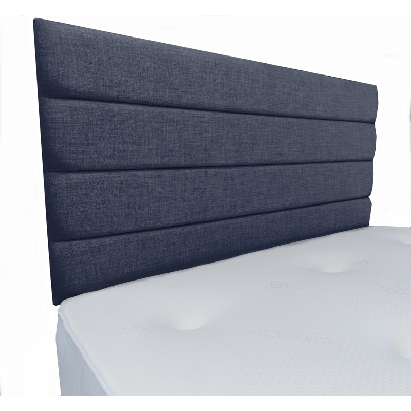 Upholstered Headboard, Super King (6'), Blue