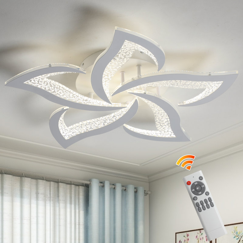 Izzabella 5 - Light 60cm LED Flush Mount, White