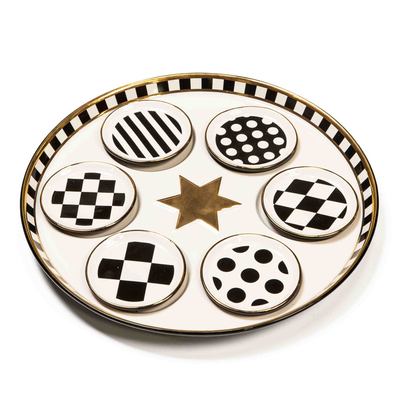 Courtly Seder Plate
