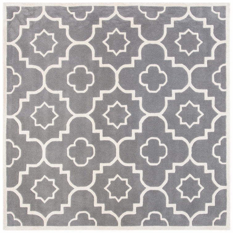 Carolene Hand Tufted Wool Geometric Rug