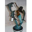 Statue Shay Mermaid with Three Dolphins