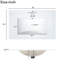 Meuble-lavabo double 60 po - Armoire fonctionnelle avec lavabos en céramique pour salle de bain spacieuse-1146555489